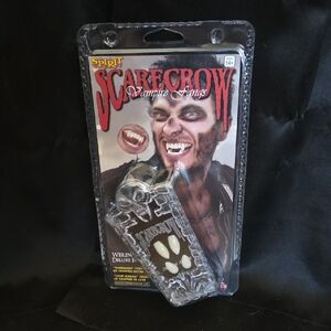 Spirit Scarecrow Vampire Fangs - Black and Red